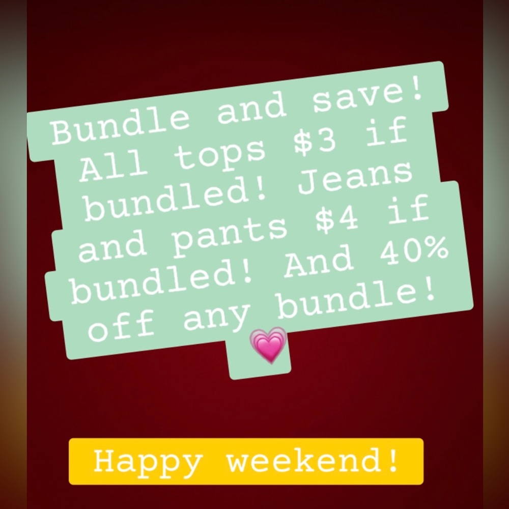 Bundle and Save Offer